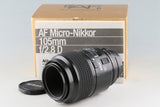 Nikon AF Micro Nikkor 105mm F/2.8 D Lens With Box #48071L4