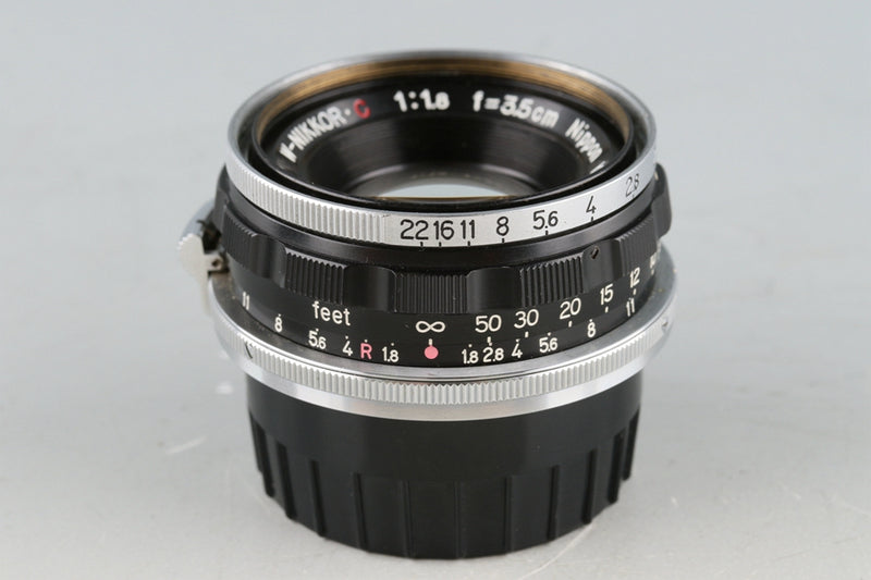Nikon W-Nikkor.C 35mm F/1.8 Lens for Nikon S #48107F4 – IROHAS SHOP