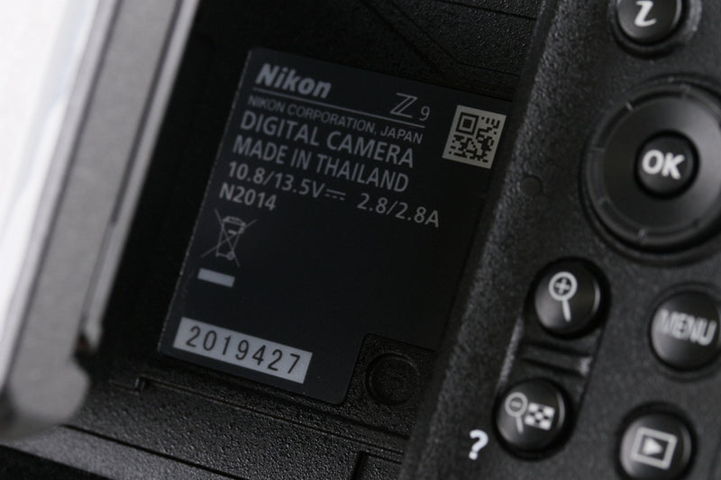 Nikon Z9 Mirrorless Digital Camera With Box #48128E1
