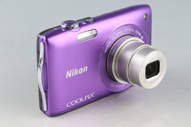 Nikon Coolpix S3300 Digital Camera #48154M2