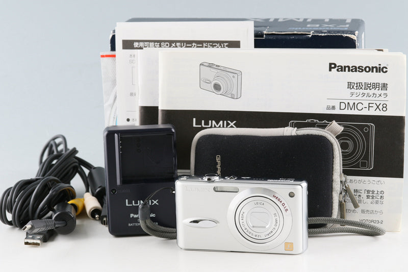 Panasonic Lumix DMC-FX8 Digital Camera With Box #48158L6