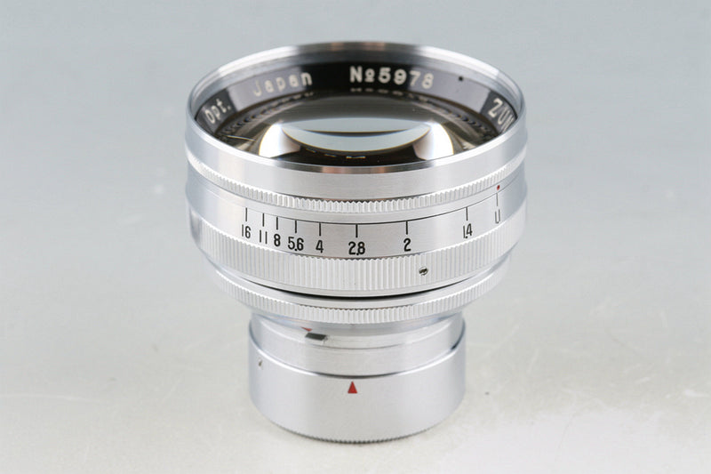Zunow 50mm F/1.1 Lens For Contax C #48229K