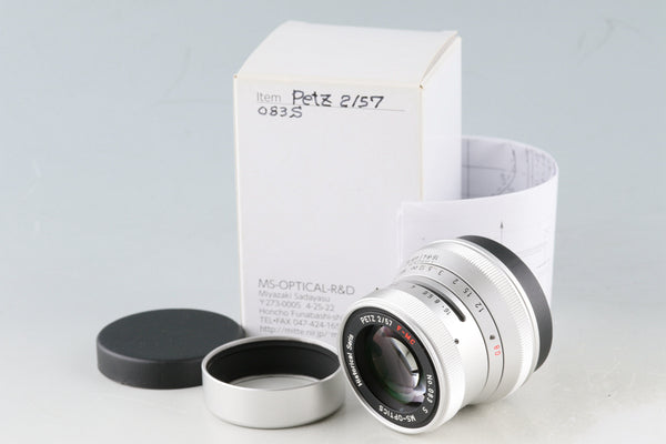 MS-Optical Petz 57mm F/2 F-MC Lens With Box #48236L7
