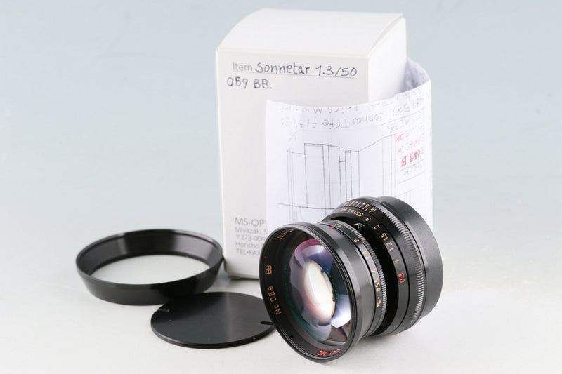 MS-Optical Sonnetar 50mm F/1.3 S FULL.MC Lens With Box #48237L7