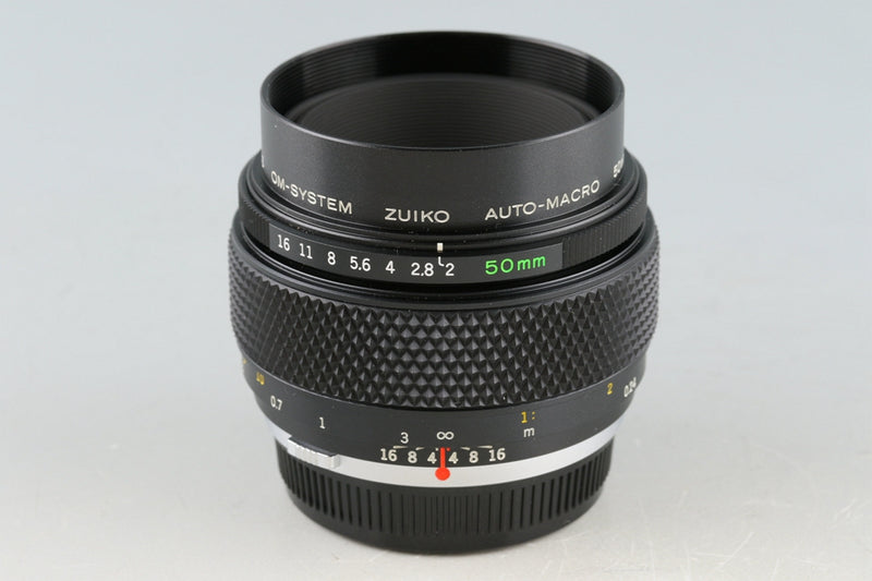 Olympus OM-System Zuiko Auto-Macro 50mm F/2 Lens With Box #48332L6
