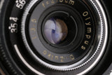 Olympus-Pen S 35mm Half Frame Camera #48349D3