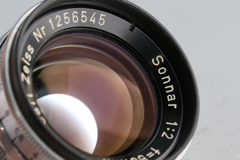 Contax Carl Zeiss Sonnar 50mm F/2 Lens for Contax RF #48375C2