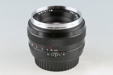 Carl Zeiss Planar T* 50mm F/1.4 ZE Lens for Canon #48411H21