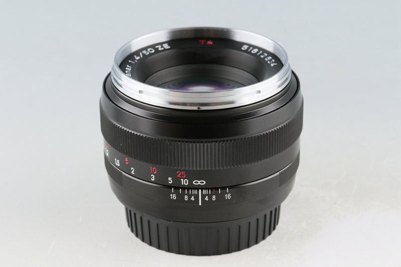 Carl Zeiss Planar T* 50mm F/1.4 ZE Lens for Canon #48416H21 ...