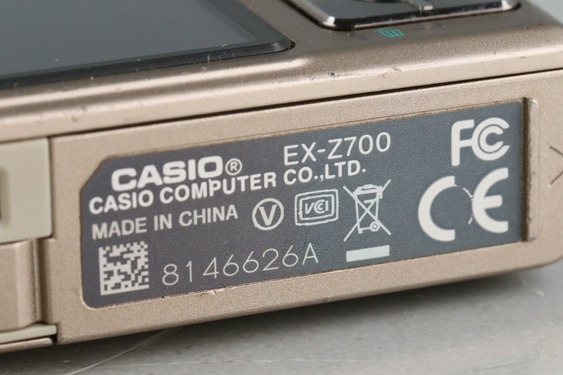 Casio Exilim EX-Z700 Digital Camera #48445H