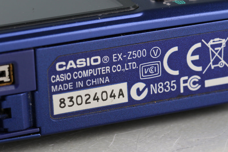 Casio Exilim EX-Z500 Digital Camera #48447H