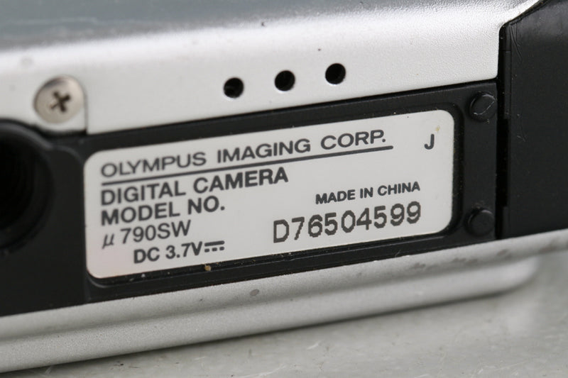 Olympus μ 790SW Digital Camera #48449H