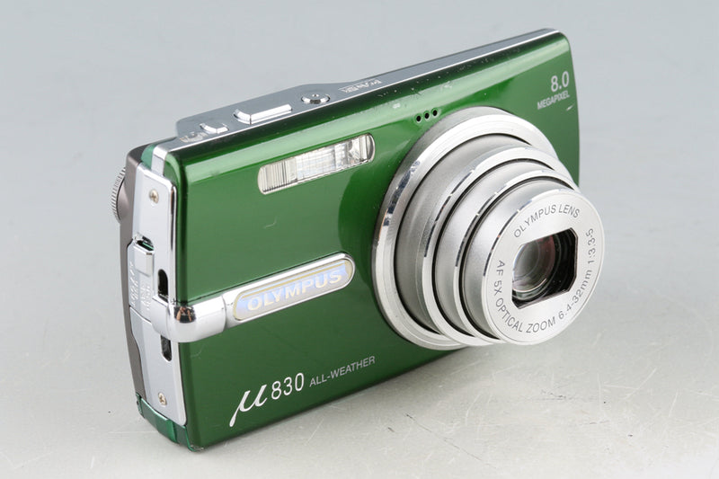 OLYMPUS デジタルカメラ μ830 (ミュー) シャンパンシルバー μ830SLV