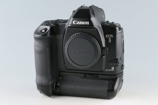 Canon EOS-3 35mm SLR Film Camera + PB-E2 #48472E6