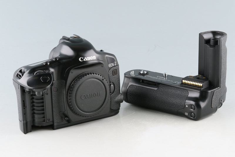 Canon EOS-1V 35mm SLR Film Camera + PB-E2 #48473E6
