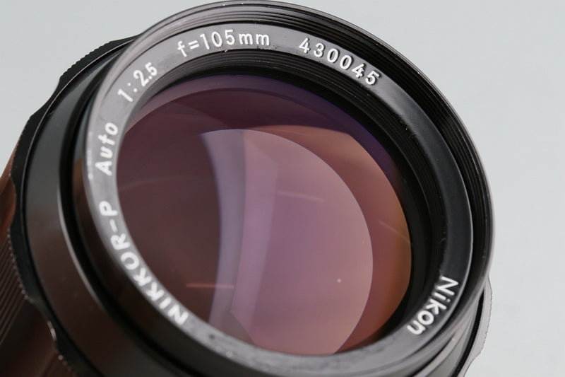 Nikon Nikkor-P Auto 105mm F/2.5 Ai Convert Lens #48497A3 – IROHAS SHOP