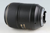 Nikon AF-S Micro Nikkor 105mm F/2.8 G ED N VR Lens #48501A6