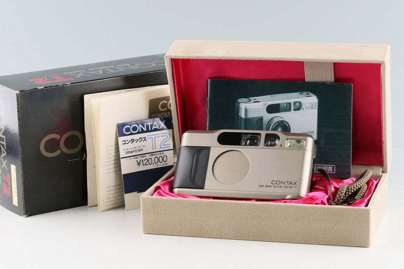 Contax T2 35mm Point & Shoot Film Camera With Box #48505L8