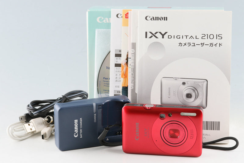 Canon IXY 210 IS Digital Camera With Box #48553L3