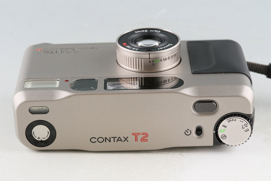 CONTAX T2 (専用ケース&説明書付き) contax t2 チタンクローム ケース