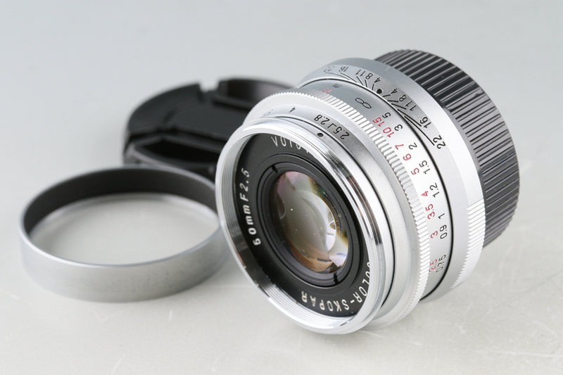 Voigtlander Color-Skopar 50mm F/2.5 Lens for L39 #48569C2