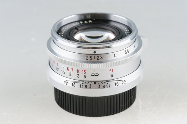 Voigtlander Color-Skopar 50mm F/2.5 Lens for L39 #48569C2