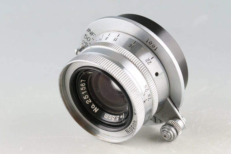 W-Nikkor C 3.5cm f2.5 L39マウント　Wニッコールカメラ