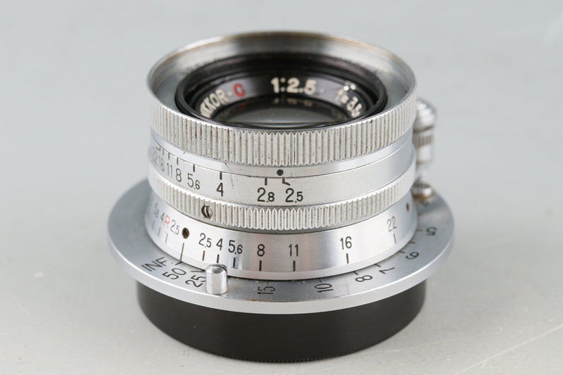 Nikon W-NIKKOR・C 35mm F/2.5 Lens for Leica L39 #48570C1