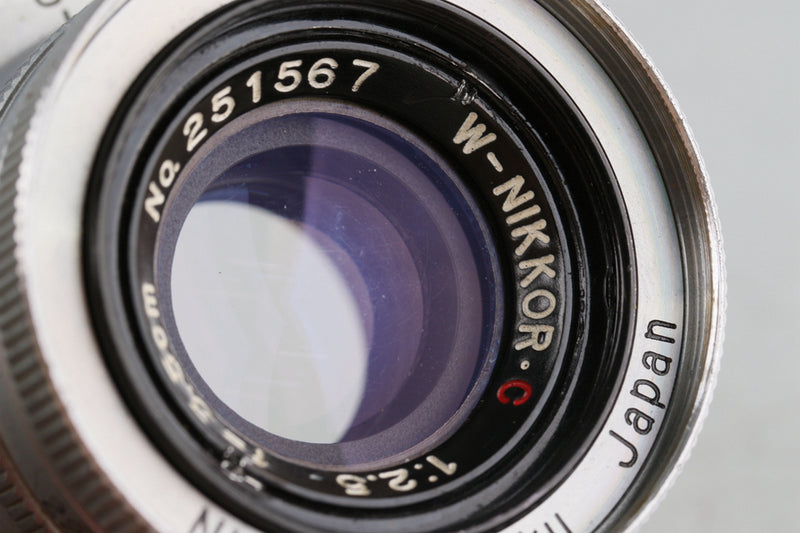 Nikon W-NIKKOR・C 35mm F/2.5 Lens for Leica L39 #48570C1