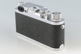 Leica Leitz IIIf Red Dial 35mm Rangefinder Film Camera #48582D1