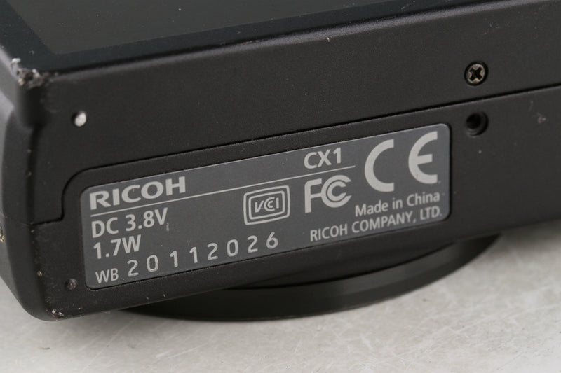 Ricoh CX1 Digital Camera #48612G2