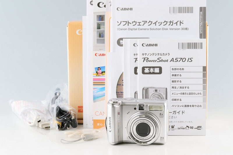 Canon PowerShot A570 IS 単三電池駆動 - デジタルカメラ