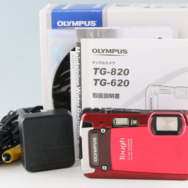 OLYMPUS デジタルカメラ TG-820 ブルー 10m防水 2m耐落下衝撃 -10℃耐