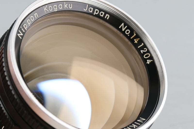 Nikon Nikkor-N 50mm F/1.1 Lens for Nikon S CLA By Kanto Camera #48660A5