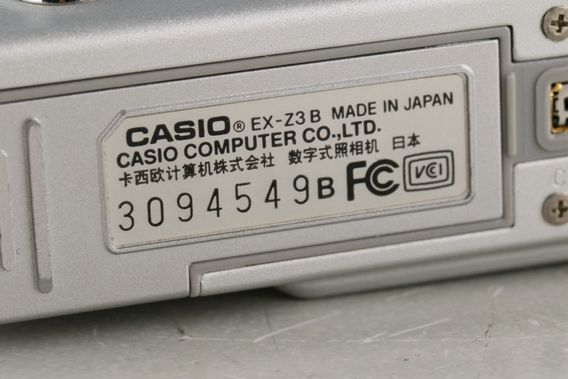 Casio Exilim EX-Z3B Digital Camera #48710I