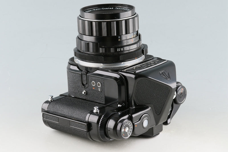 Asahi Pentax 6x7 TTL + SMC Takumar 6x7 105mm F/2.4 Lens + Wood 
