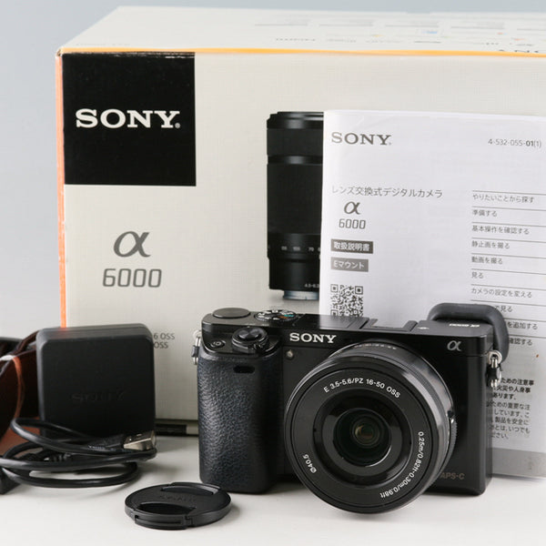 Sony α6000/a6000 + E PZ 16-50mm F/3.5-5.6 OSS Lens With Box