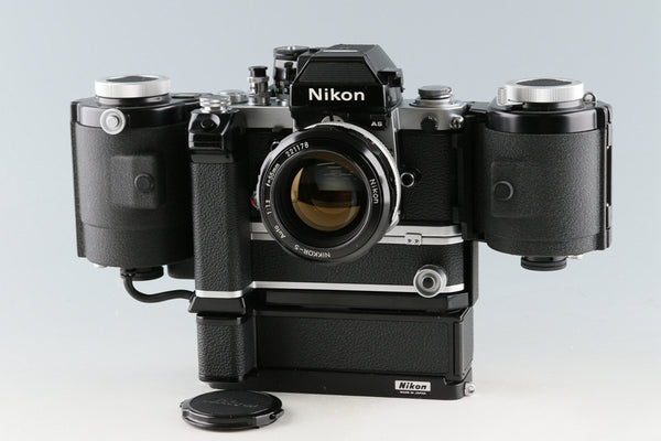 Nikon F2AS + NIkkor-S Auto 55mm F/1.2 Ai Lens + MF-1 + MD-2 + MB-1 + AR-1 #48740T