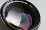 Nikon Nikkor 85mm F/1.4 Ais Lens #48778A5