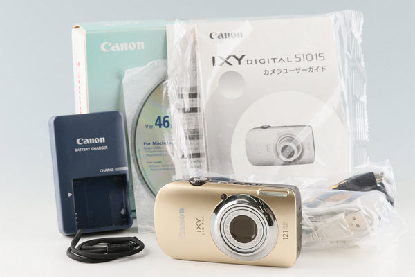 Canon IXY 510 IS Digital Camera With Box #48826L3