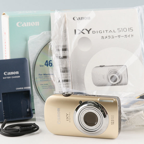 Canon IXY 510 IS Digital Camera With Box #48826L3