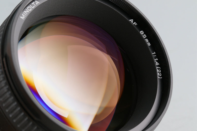 Minolta AF 85mm F/1.4 Lens for Sony AF #48836F5 – IROHAS SHOP