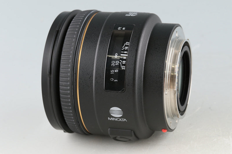 Minolta AF 85mm F/1.4 Lens for Sony AF #48836F5 – IROHAS SHOP