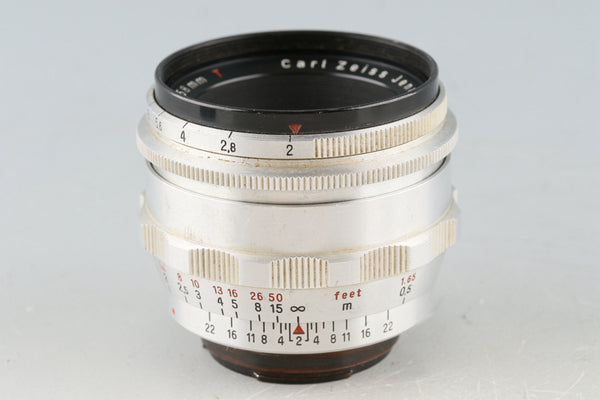 Carl Zeiss Jena Biotar 58mm F/2 T Lens #48845F4