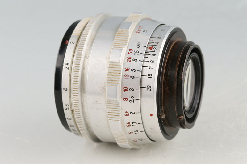 Carl Zeiss Jena Biotar 58mm F/2 T Lens #48845F4
