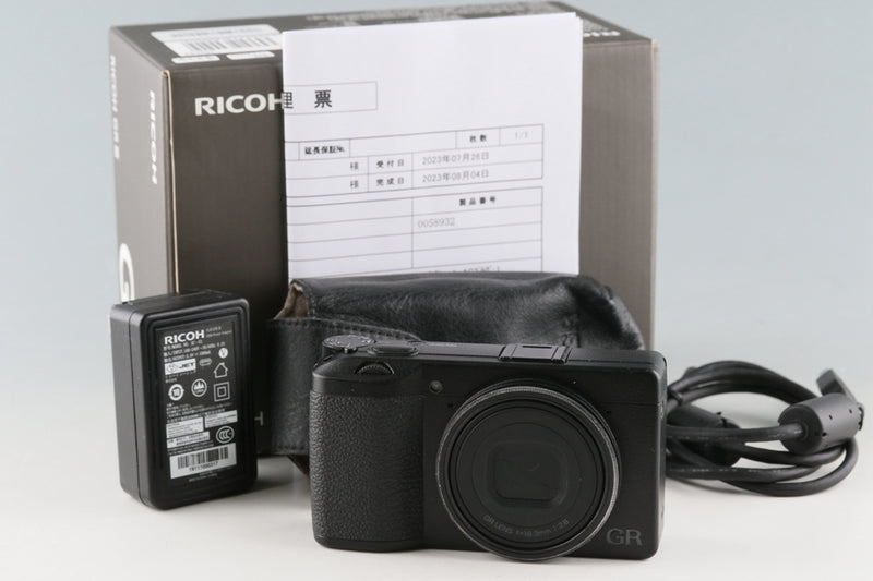 Ricoh GR III Digital Camera With Box #48935L9