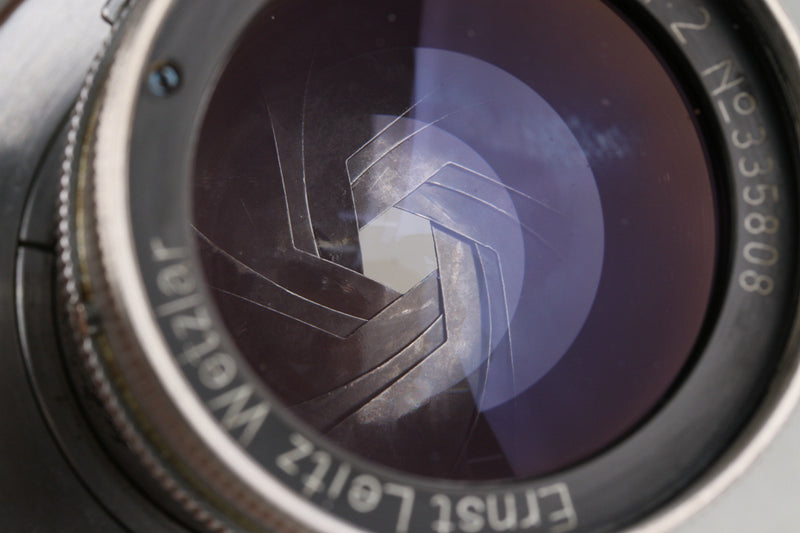 Leica Leitz Summar 50mm F/2 Lens for Leica L39 #48949T