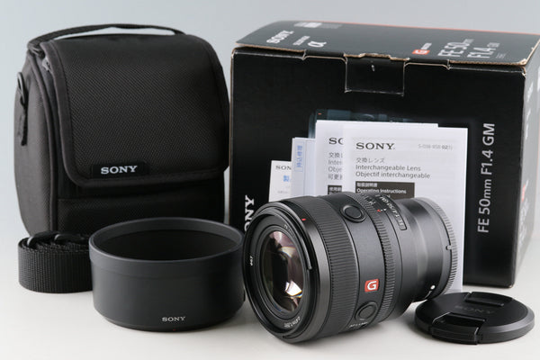 Sony FE 50mm F/14 GM Lens for Sony E With Box #48979L2