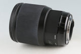 Sigma Art 85mm F/1.4 DG Lens for Canon #48994H13