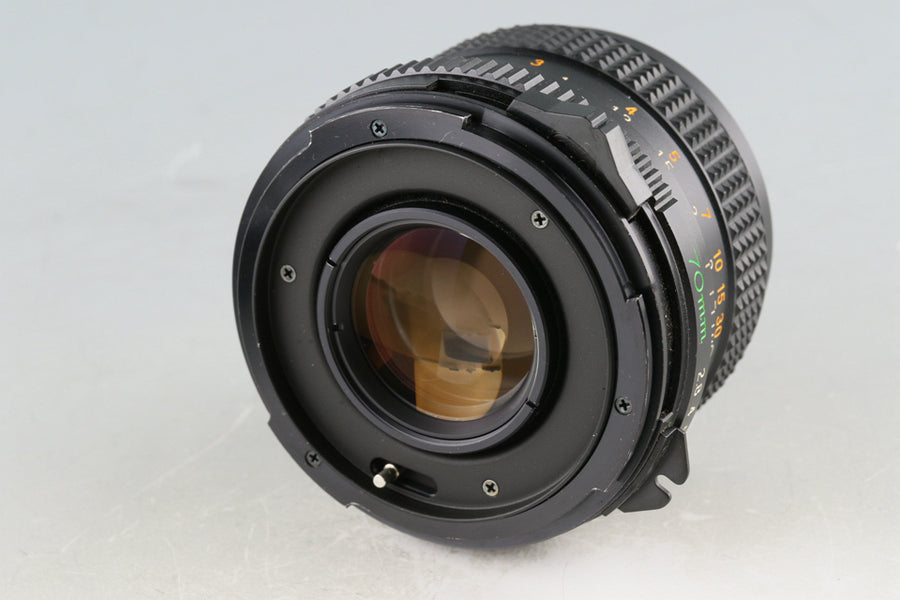 Mamiya-Sekor C E 70mm F/2.8 Lens for Mamiya 645 #49020F5 – IROHAS SHOP